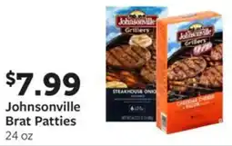 Fareway Johnsonville Brat Patties 24 oz offer
