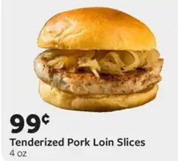 Fareway Tenderized Pork Loin Slices 4 oz offer