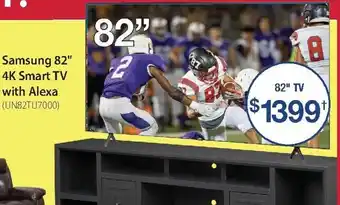 Samsung 82" 4K Smart TV With Alexa