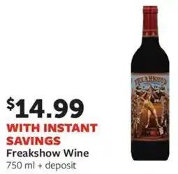 Fareway Freakshow Wine offer