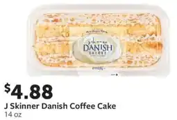 Fareway J Skinner Danish Coffee Cake 14 oz offer