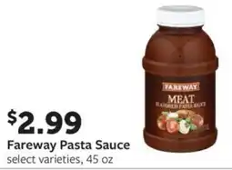 Fareway Fareway Pasta Sauce offer