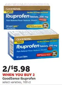 Fareway GoodSense Ibuprofen offer