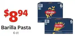 Fareway Barilla Pasta 6 ct offer