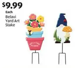 Aldi Belavi Yard Art Stake offer