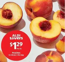 Aldi Peaches offer