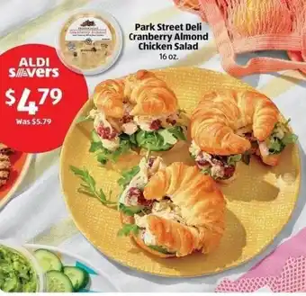 Aldi Park Street Deli Cranberry Almond Chicken Salad offer