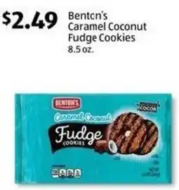 Aldi Benton's Caramel Coconut Fudge Cookies 8.5 oz. offer