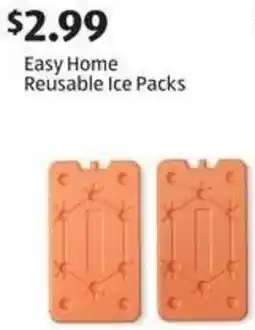 Aldi Easy Home Reusable Ice Packs offer