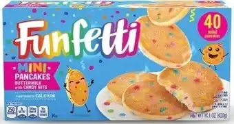 Kroger Pillsbury Funfetti Mini Pancakes offer