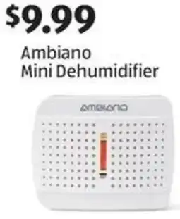 Aldi Ambiano Mini Dehumidifier offer