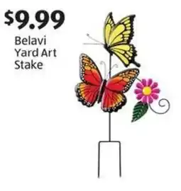 Aldi Belavi Yard Art Stake offer