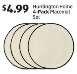 Aldi Huntington Home 4-Pack Placemat Set offer
