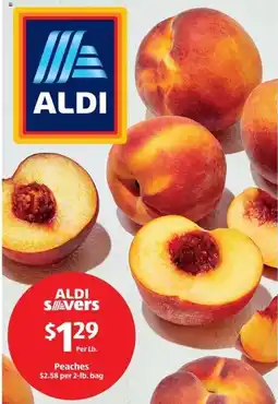 Aldi Peaches offer