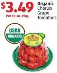 Aldi Organic Cherub Grape Tomatoes offer