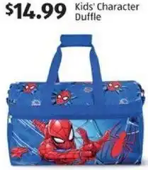 Aldi Kids' Character Duffle offer