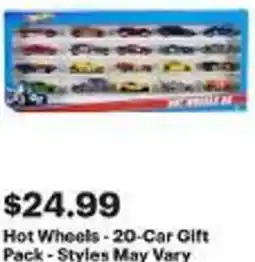 Best Buy Hot Wheels - 20-Car Gift Pack-Styles May Vary offer