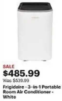 Best Buy Frigidaire - 3-in-1 Portable Room Air Conditioner- White offer