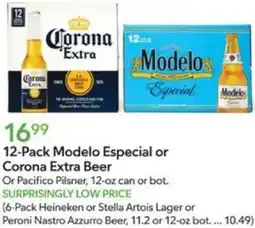 Publix 12-Pack Modelo Especial or Corona Extra Beer offer