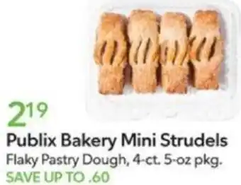 Publix Publix Bakery Mini Strudels offer