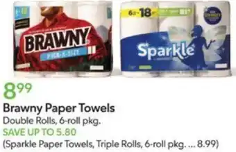 Publix Brawny Paper Towels offer