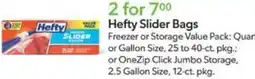 Hefty Slider Bags