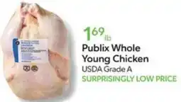 Publix Publix Whole Young Chicken offer