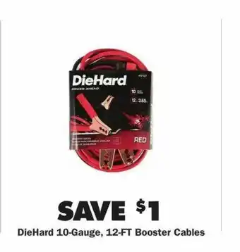 Advance Auto Parts DieHard 10-gauge, 12-ft Booster Cables offer