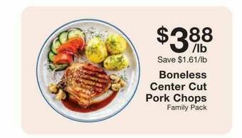 Fairway Store Market Boneless Center Cut Pork Chops offer