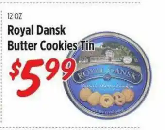 Rouses Royal Dansk Butter Cookies Tin offer