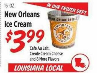 Rouses New Orleans Ice Cream offer