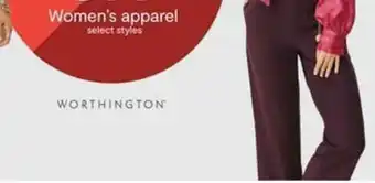 JC Penney Women's Apparel offer