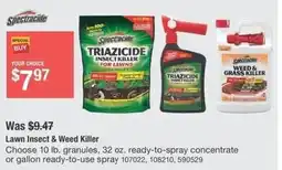 The Home Depot Lawn Insect & Weed Killer offer