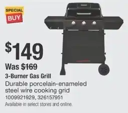 The Home Depot megamaster 3-Burner Gas Grill offer