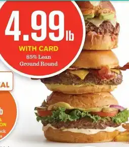 Mariano's 85% Lean Ground Round offer