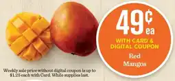 Mariano's Red Mangos offer