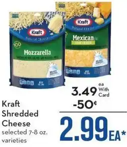 Mariano's Kraft Shredded Cheese offer