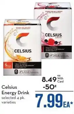 Mariano's Celsius Energy Drink offer