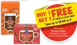 Mariano's Kroger Coffee offer