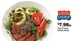 Fareway Top of lowa Sirloin Steak offer