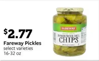 Fareway Fareway Pickles offer