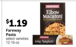 Fareway Fareway Pasta offer