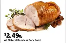 Fareway All Natural Boneless Pork Roast offer