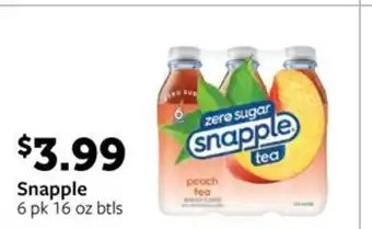 Fareway Snapple offer