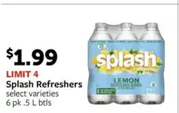 Fareway Splash Refreshers offer