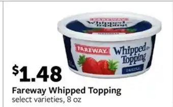 Fareway Fareway Whipped Topping offer