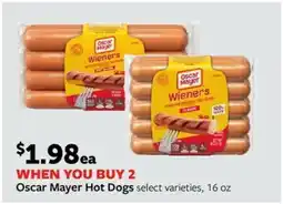 Fareway Oscar Mayer Hot Dogs offer