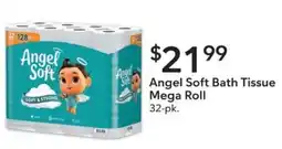 Publix Angel Soft Bath Tissue Mega Roll offer