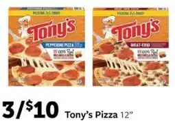 Fareway Tony's Pizza 12" offer