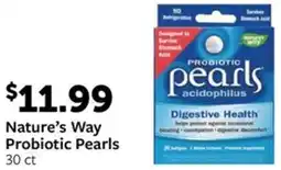 Fareway Nature's Way Probiotic Pearls offer